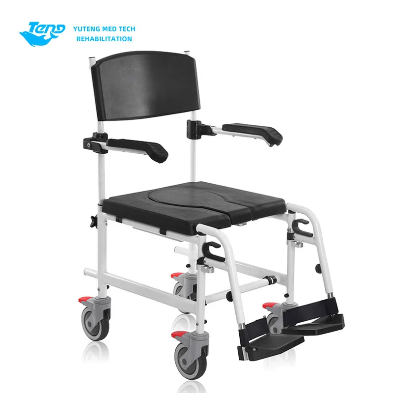 Alumiiniseos commode pyörätuoli