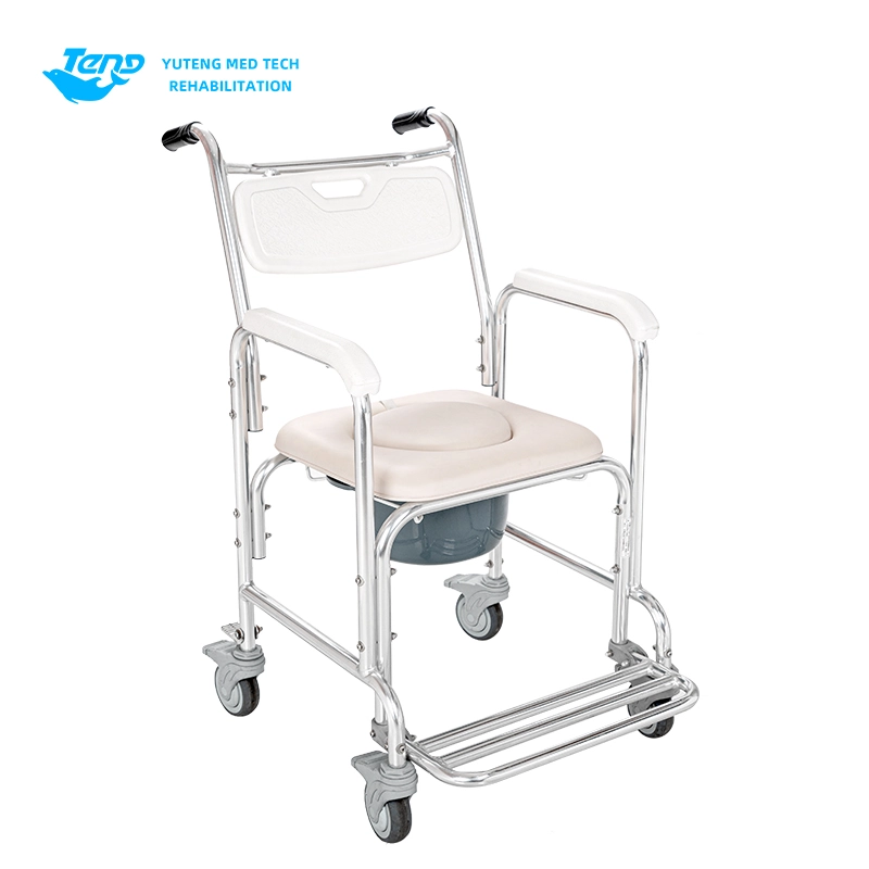 Commode -tuoli pyörillä