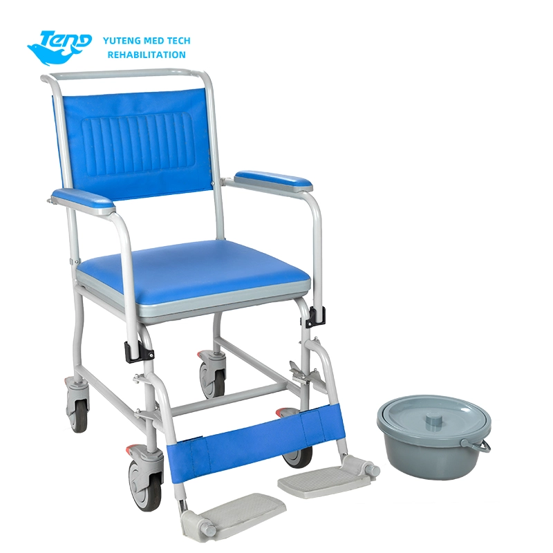 Korkean säädettävä Commode-tuoli