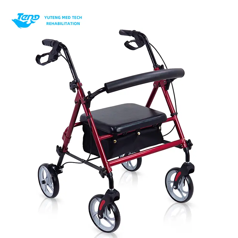 ROLLATOR WALKER istuimen ja korin kanssa